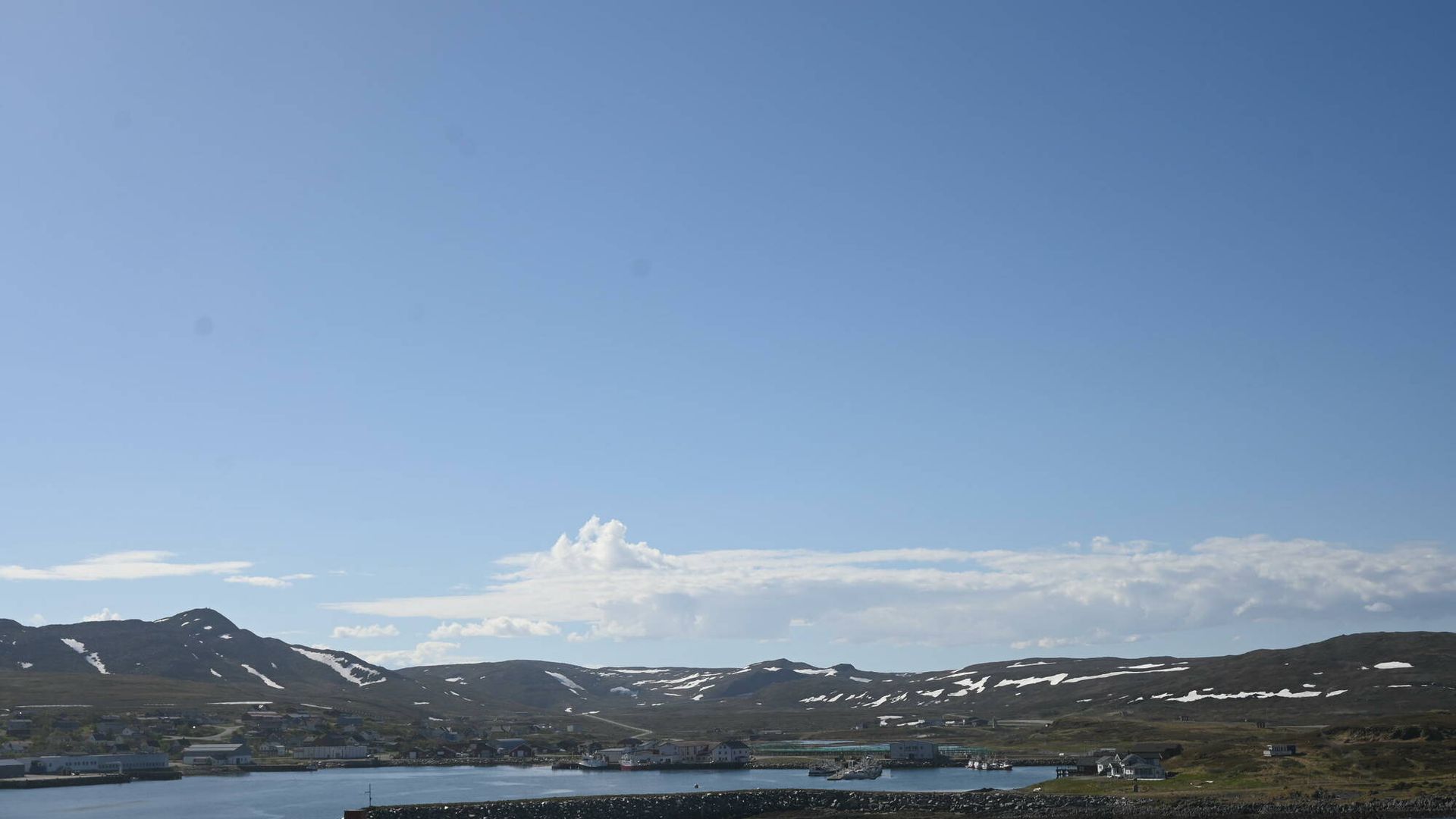 Gamvik på dagtid