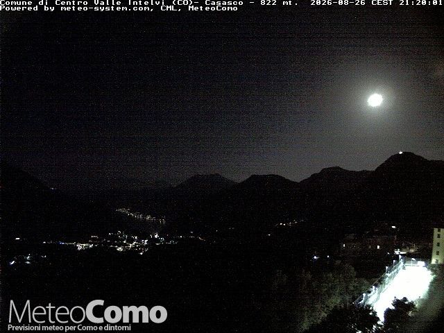Traffic Cam Centro Valle Intelvi: Casasco d'Intelvi