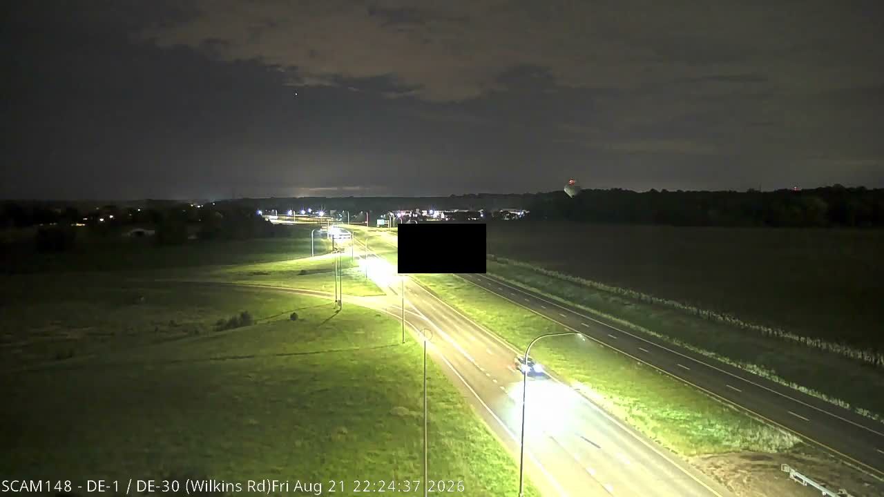Traffic Cam White Oak Mobile Home Park: DE 1 @ DE