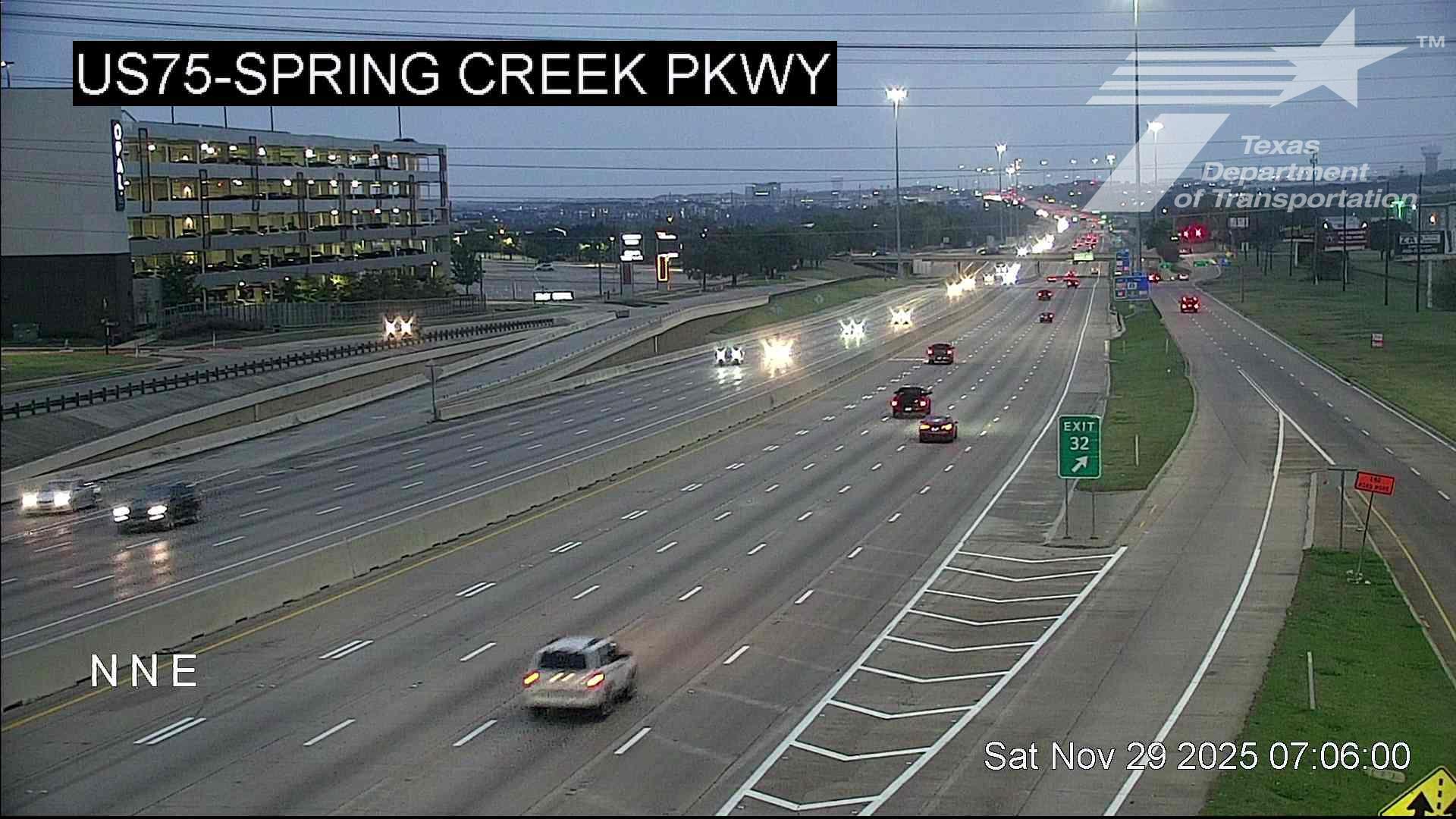 Plano › North US 75 Spring Creek Pkwy Traffic Cam