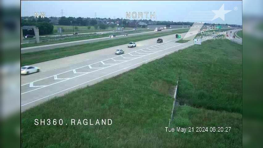 Traffic Cam Grand Prairie › North: SH 360 @ Ragland