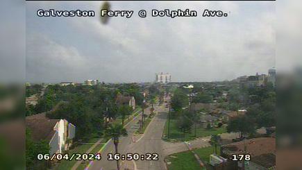 Traffic Cam Galveston › North: Ferry at Dolphin Ave