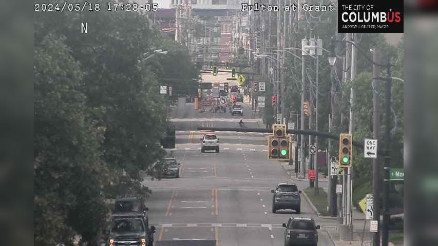 Traffic Cam Market Mohawk District: City of Columbus) Fulton St. at Grant Ave