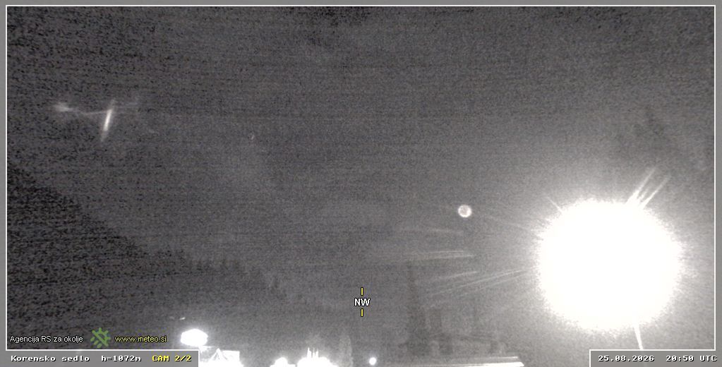 Traffic Cam Kranjska Gora › North-West