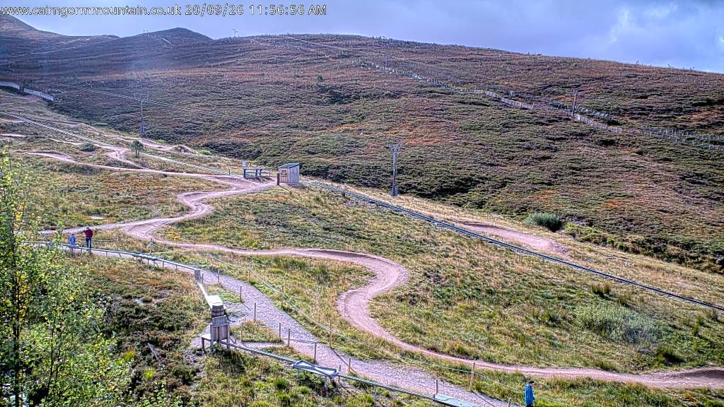 Traffic Cam Aviemore: Cairngorm Mountain Railway