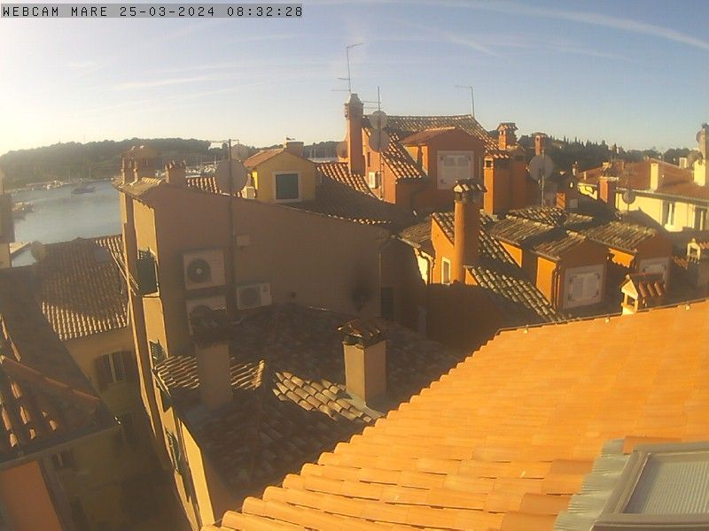 Traffic Cam Rovinjsko Selo: Panorama Rovinj-Rovigno