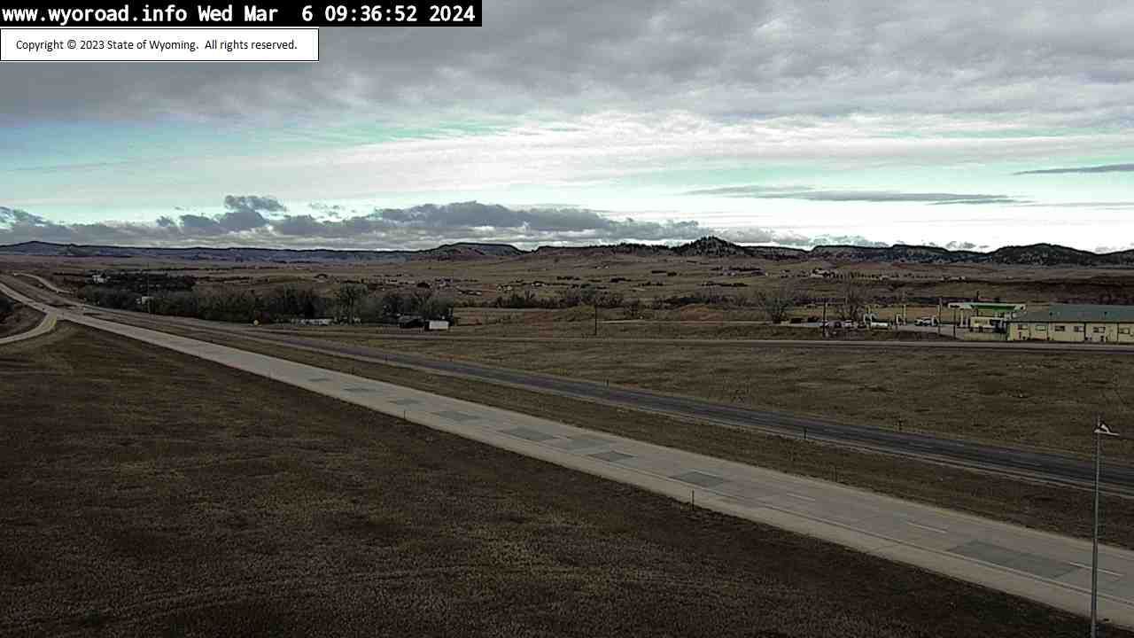 Traffic Cam Beulah: I-90 - WY (MM 205.9)