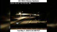 Comstock: US 195 at MP 93.8: Cheney Spokane Rd - Actual