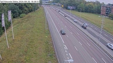 Traffic Cam Bergshamra: Trafikplats Frösunda S