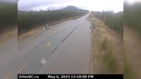 Regional District of Fraser-Fort George › West: Hwy , about  km east of Prince George near Purden Lake, looking west - Day time