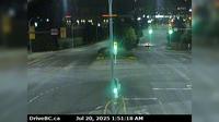 Saanich › North: , Hwy at Helmcken Overpass looking north