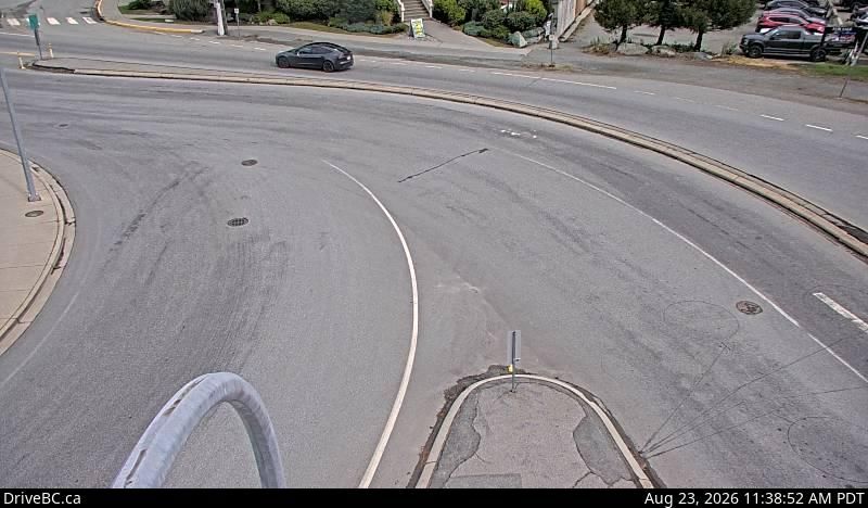 Traffic Cam Pemberton › West: Hwy 99 at Portage Rd in - looking west