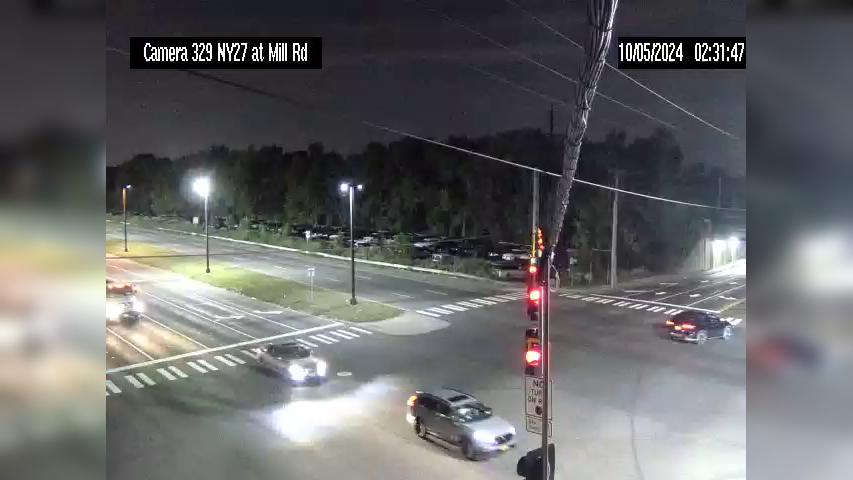 Traffic Cam Valley Stream: NY 27 at Mill Rd