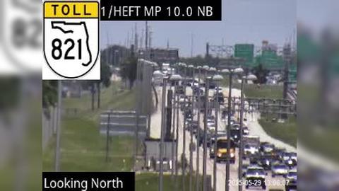Traffic Cam South Allapattah: Tpke MM 10.0 at Homestead Toll