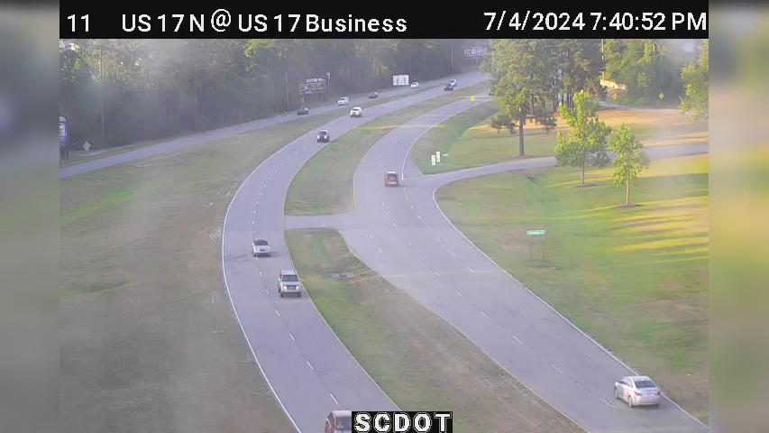 Traffic Cam Cliffwood: US 17 N @ US 17 Business