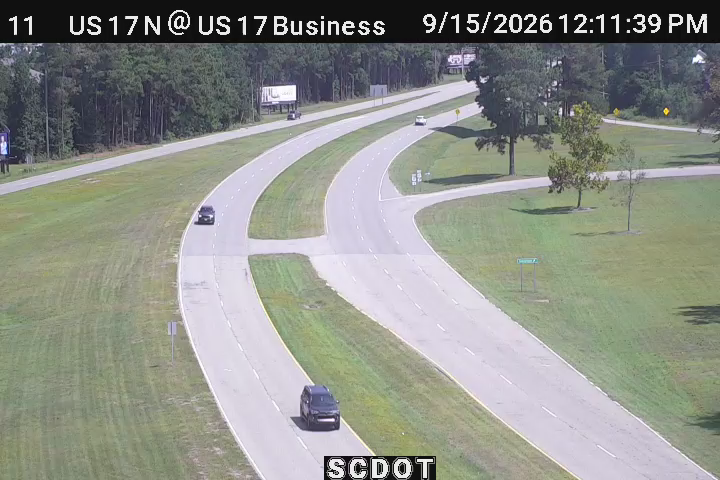 Traffic Cam Cliffwood: US 17 N @ US 17 Business