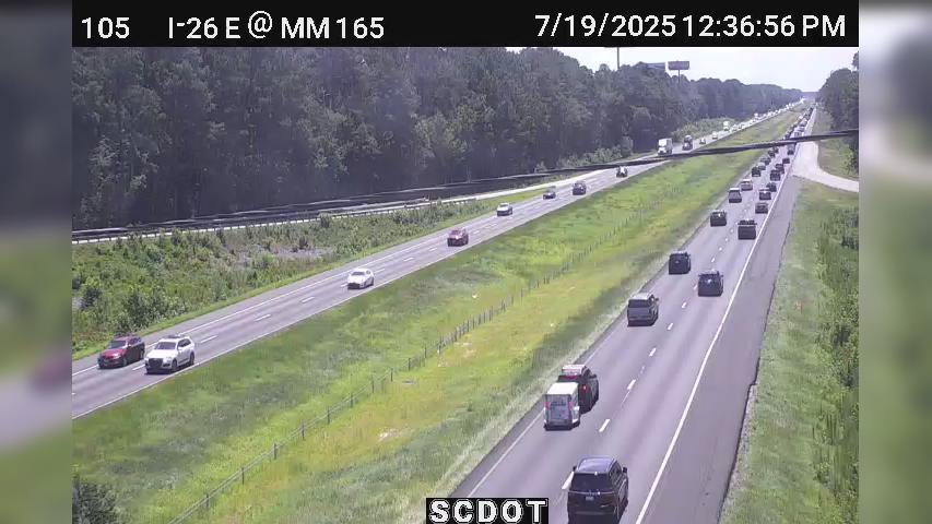 Traffic Cam Whetsell: I-26 E @ MM 165