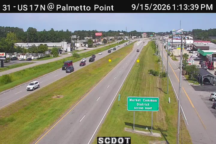 Traffic Cam Cape Landing: US 17 BYP N @ Palmetto Point