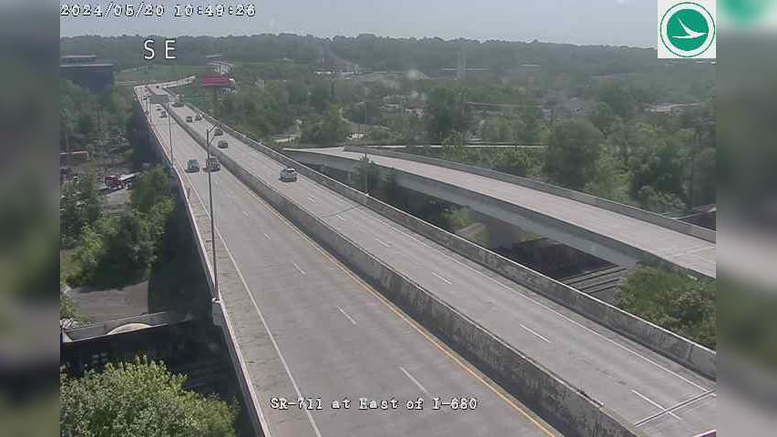 Traffic Cam Youngstown: SR-711 at East of I-680