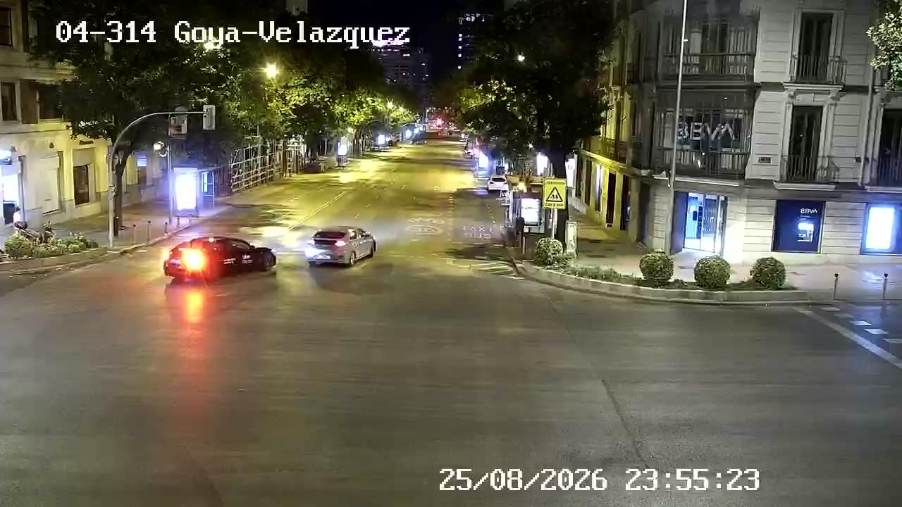 Traffic Cam Recoletos: GOYA - VELAZQUEZ