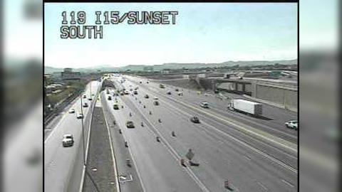 Traffic Cam Enterprise: I-15 NB Sunset