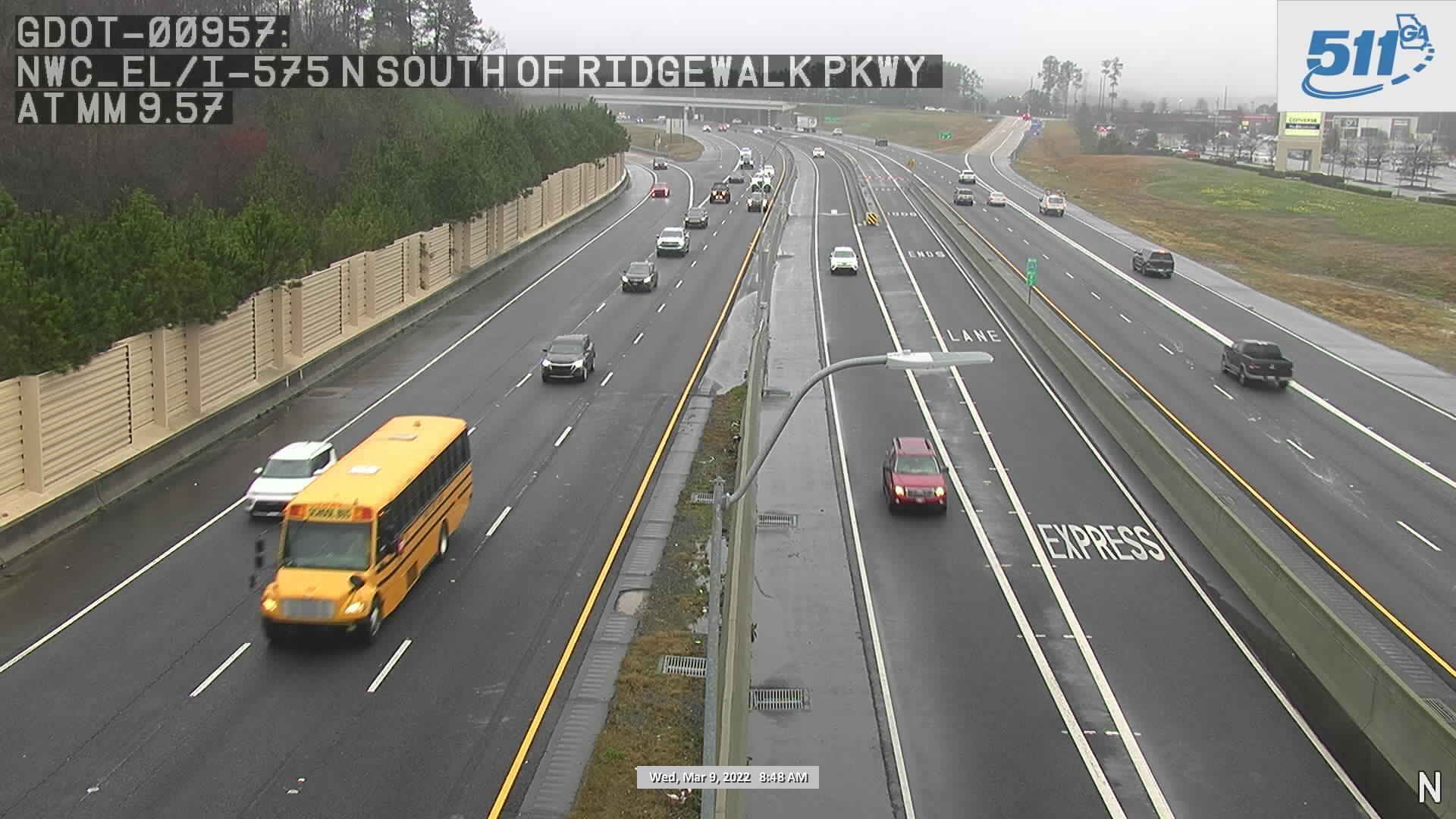 Traffic Cam Woodstock: GDOT-CAM-