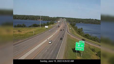 Traffic Cam Hudson: I-94W@ WI 35  North/ 2nd St