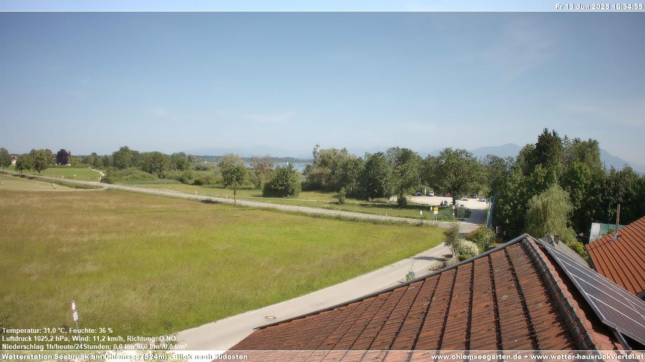 Arlaching landscape Webcam