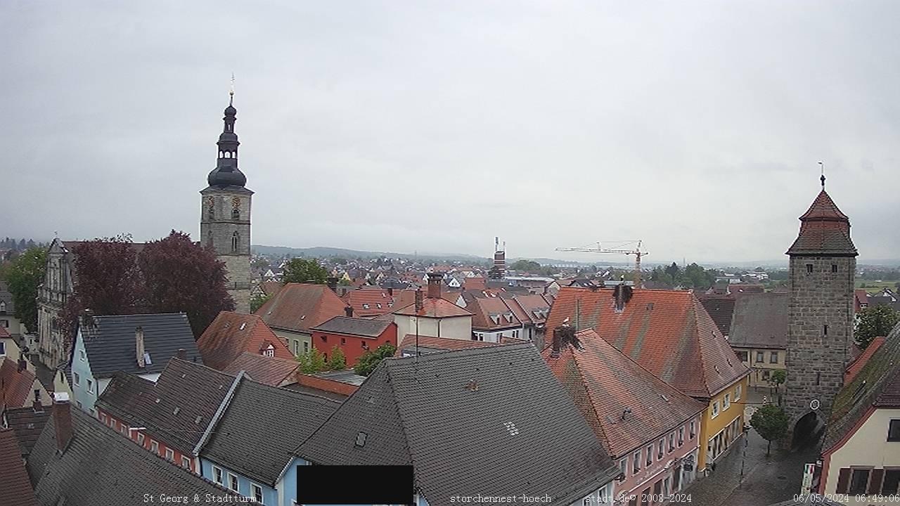 Höchstadt a.d. Aisch - Webcam Höchstadt a.d. Aisch Süd in der ErlebnisRegion Steigerwald