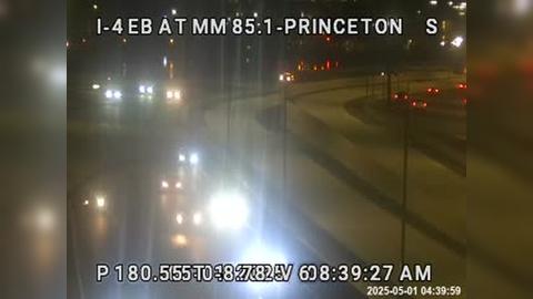 Traffic Cam Orlando: I-4 @ MM 85.1-SCCTV2 EB