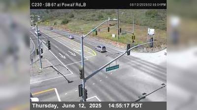 Poway traffic webcam