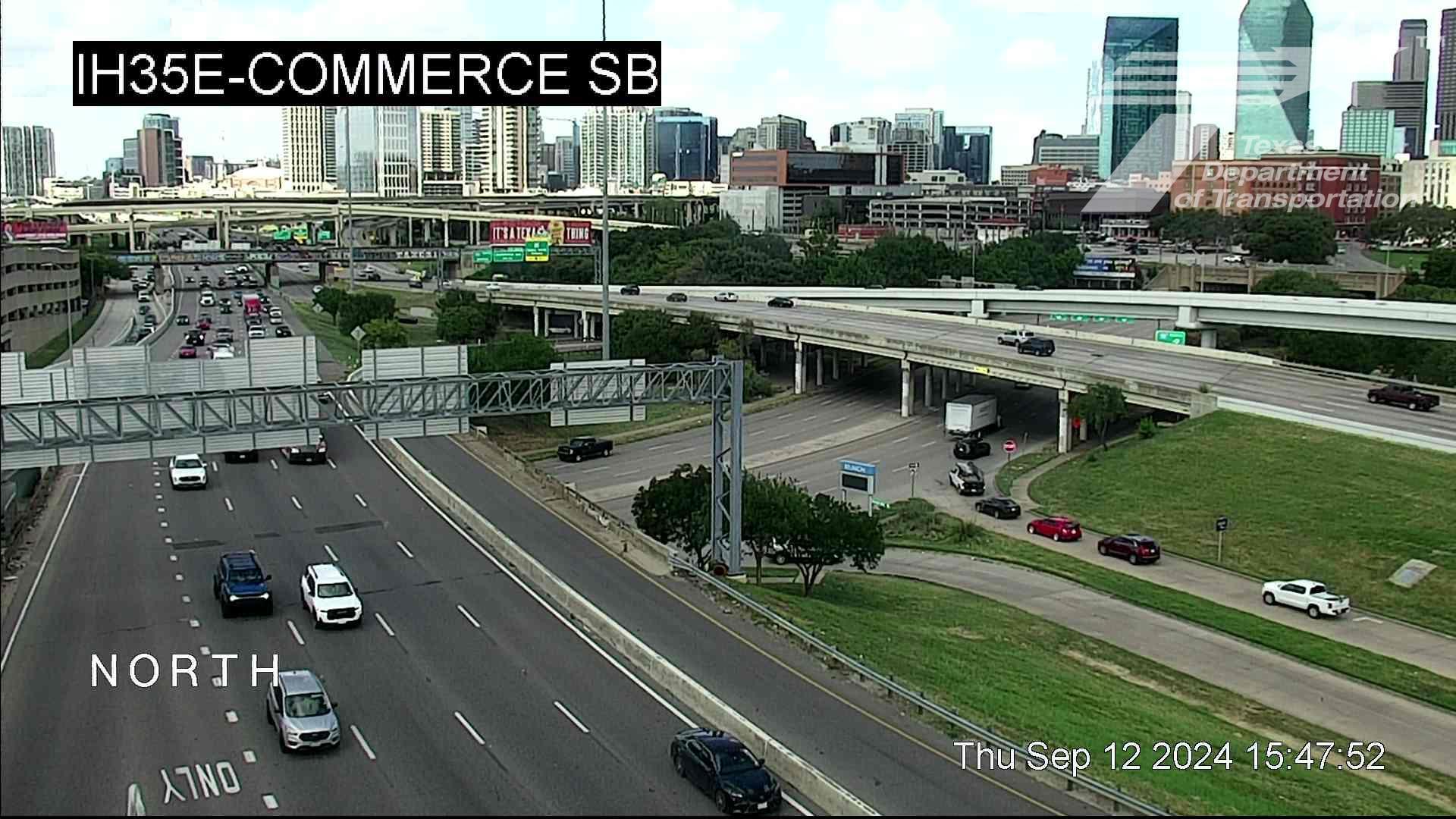 Traffic Cam Downtown PID › North: I-35E @ Commerce