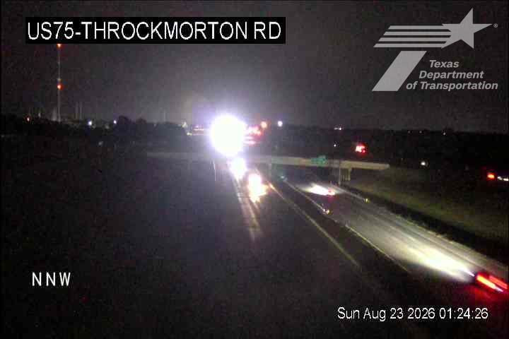 Traffic Cam Melissa › North: US 75 @ Throckmorton Rd