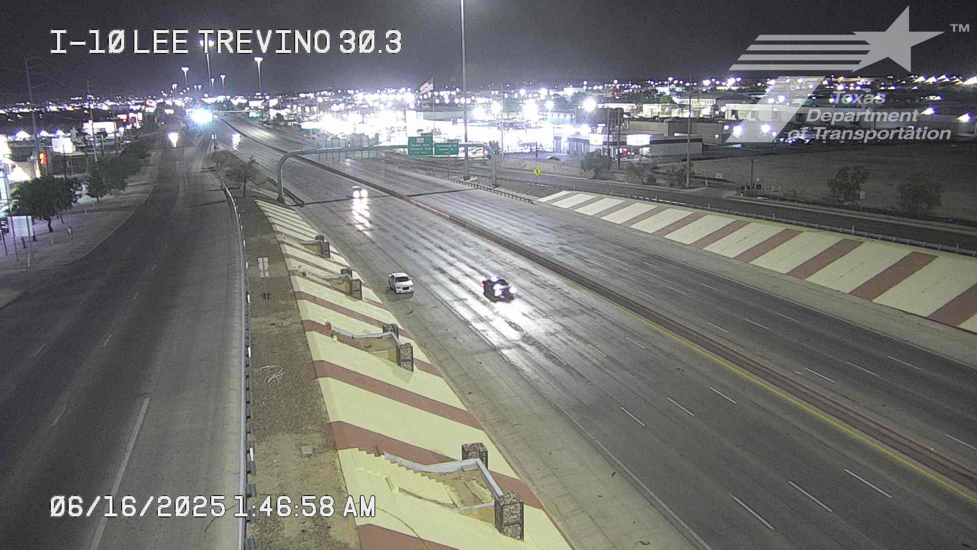 Traffic Cam El Paso › West: I-10 @ Lee Trevino