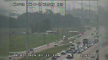 Traffic Cam North Houston District › West: North BW 8 @ Hardy (E)