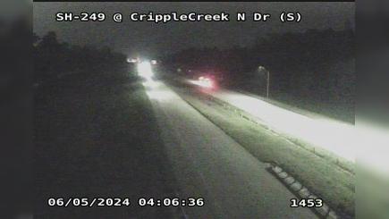 Traffic Cam Mostyn › North: SH-249 @ Cripple Creek N Dr (S)