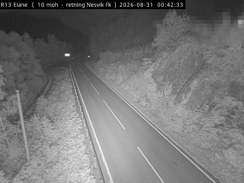 Traffic Cam Halandsosen: R13 Eiane (Nesvik fk)