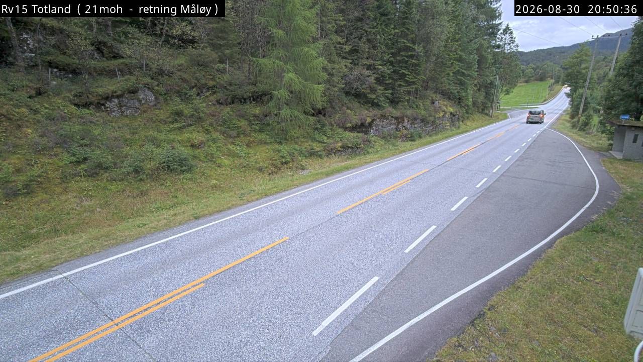 Traffic Cam Bryggja: R15 Totland (Måløy)
