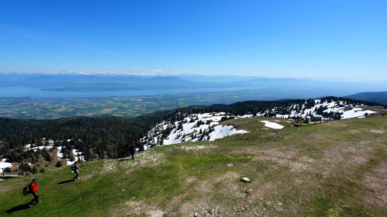 Chéserex › Südosten: La Dôle