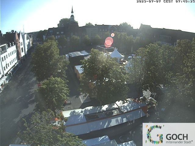 Traffic Cam Goch: Gocher Marktplatz