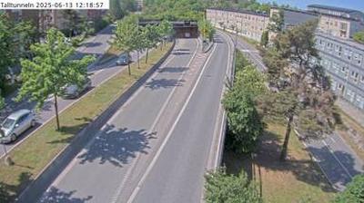 Stockholm Traffic: Talltunneln Entrance