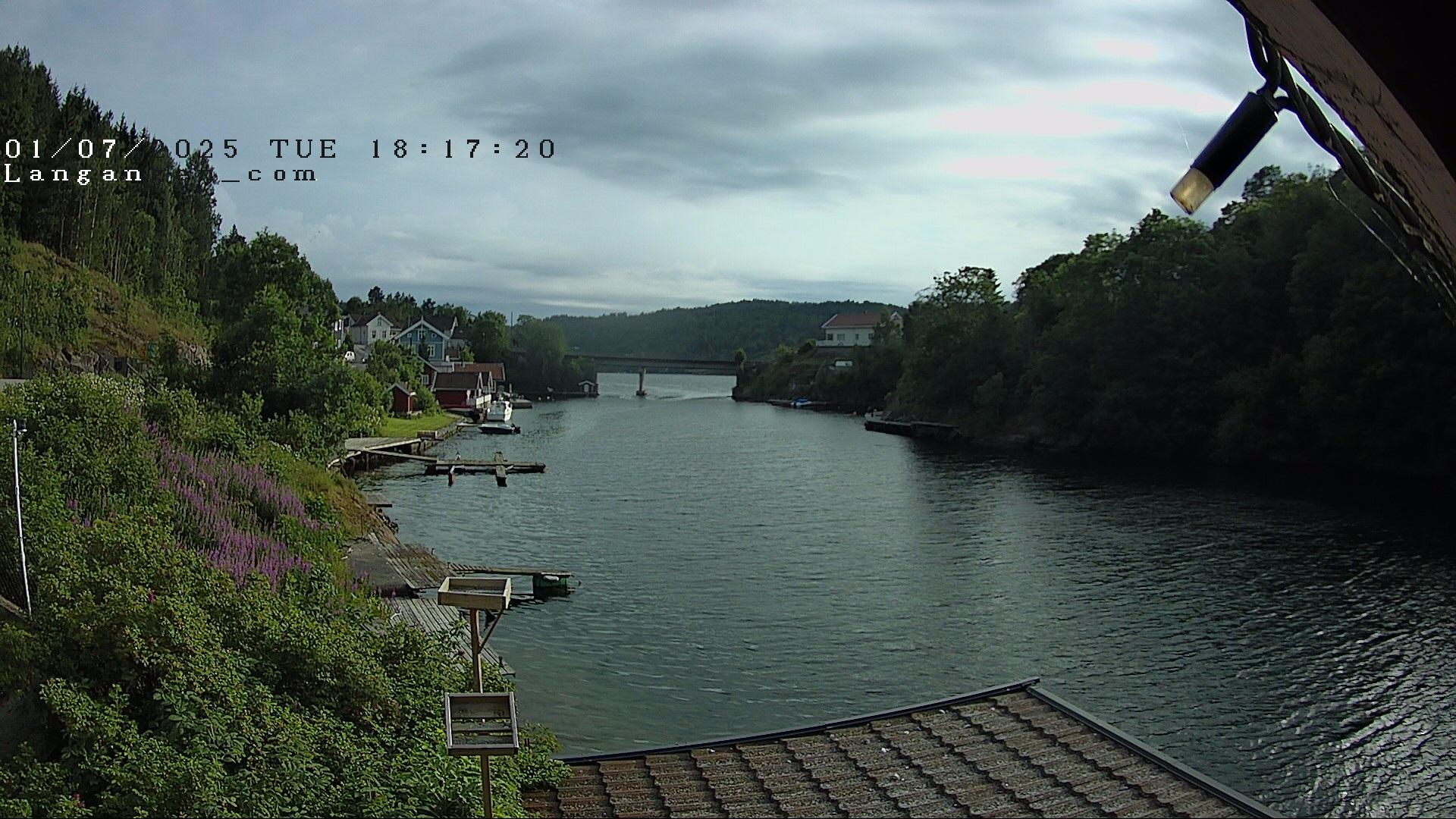 Webcam Langangen, Porsgrunn, Telemark, Norwegen