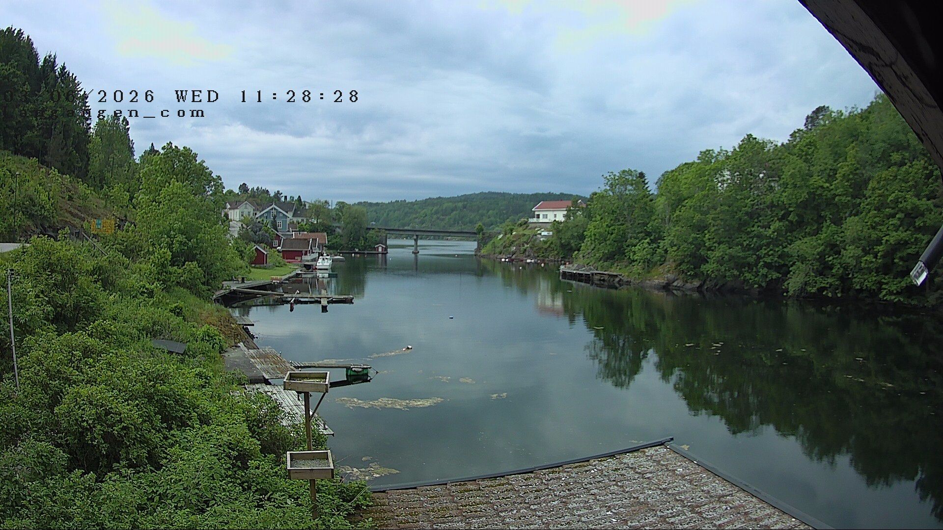 Langangen webkamera