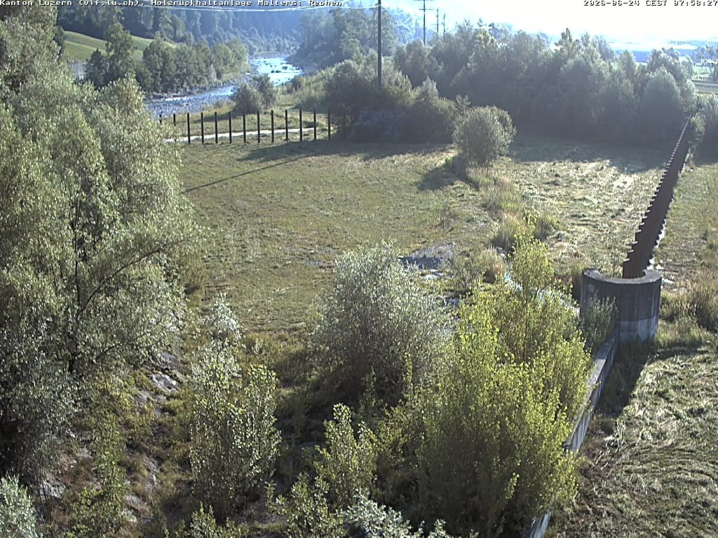Malters: Holzrückhalteraum