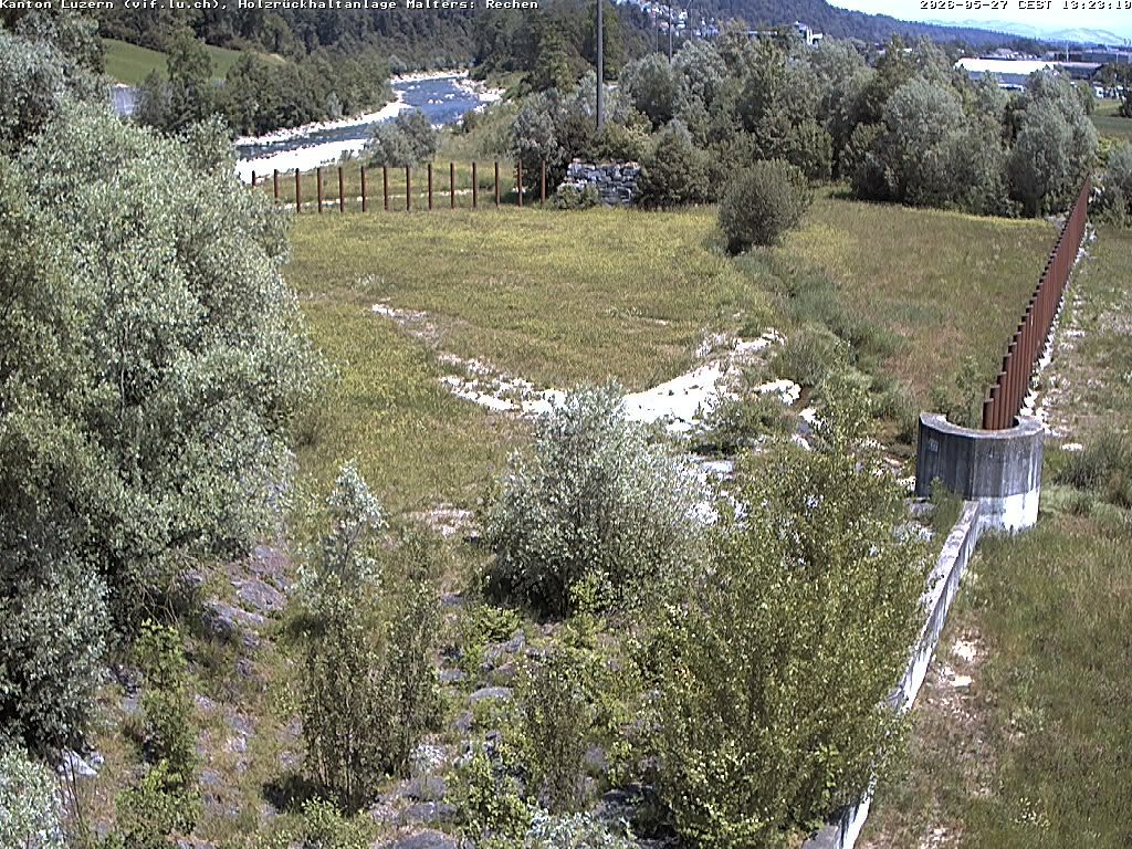 Malters: Holzrückhalteraum
