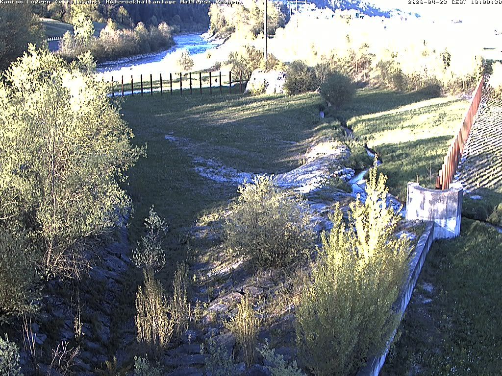 Malters: Holzrückhalteraum