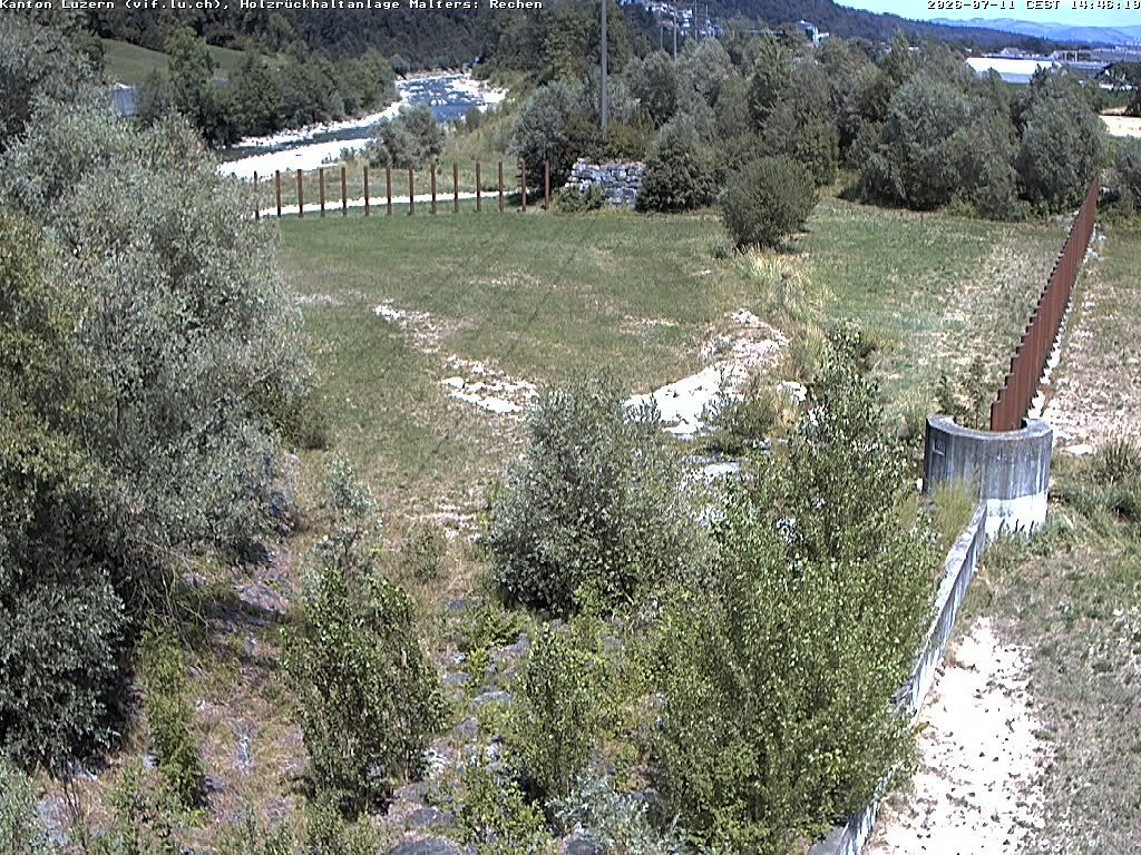 Malters: Holzrückhalteraum