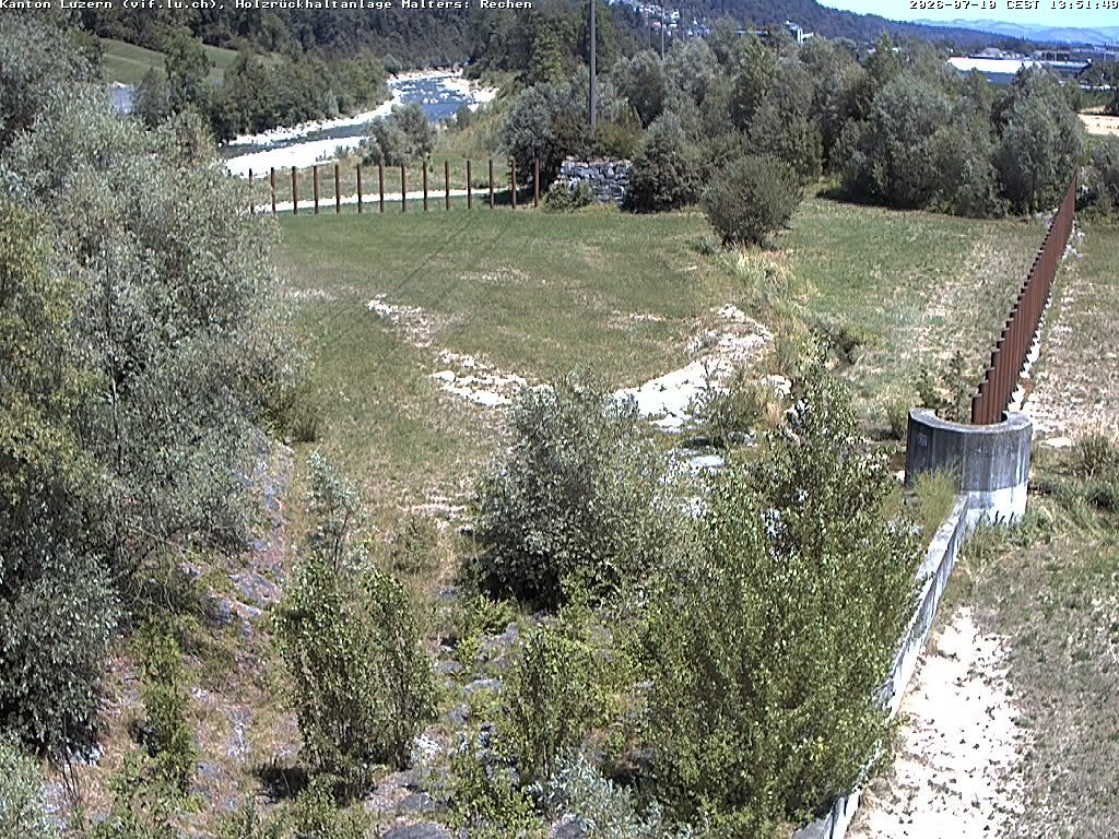 Malters: Holzrückhalteraum