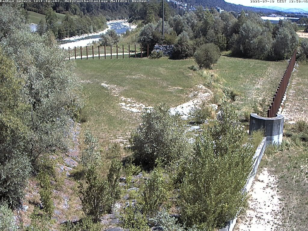 Malters: Holzrückhalteraum