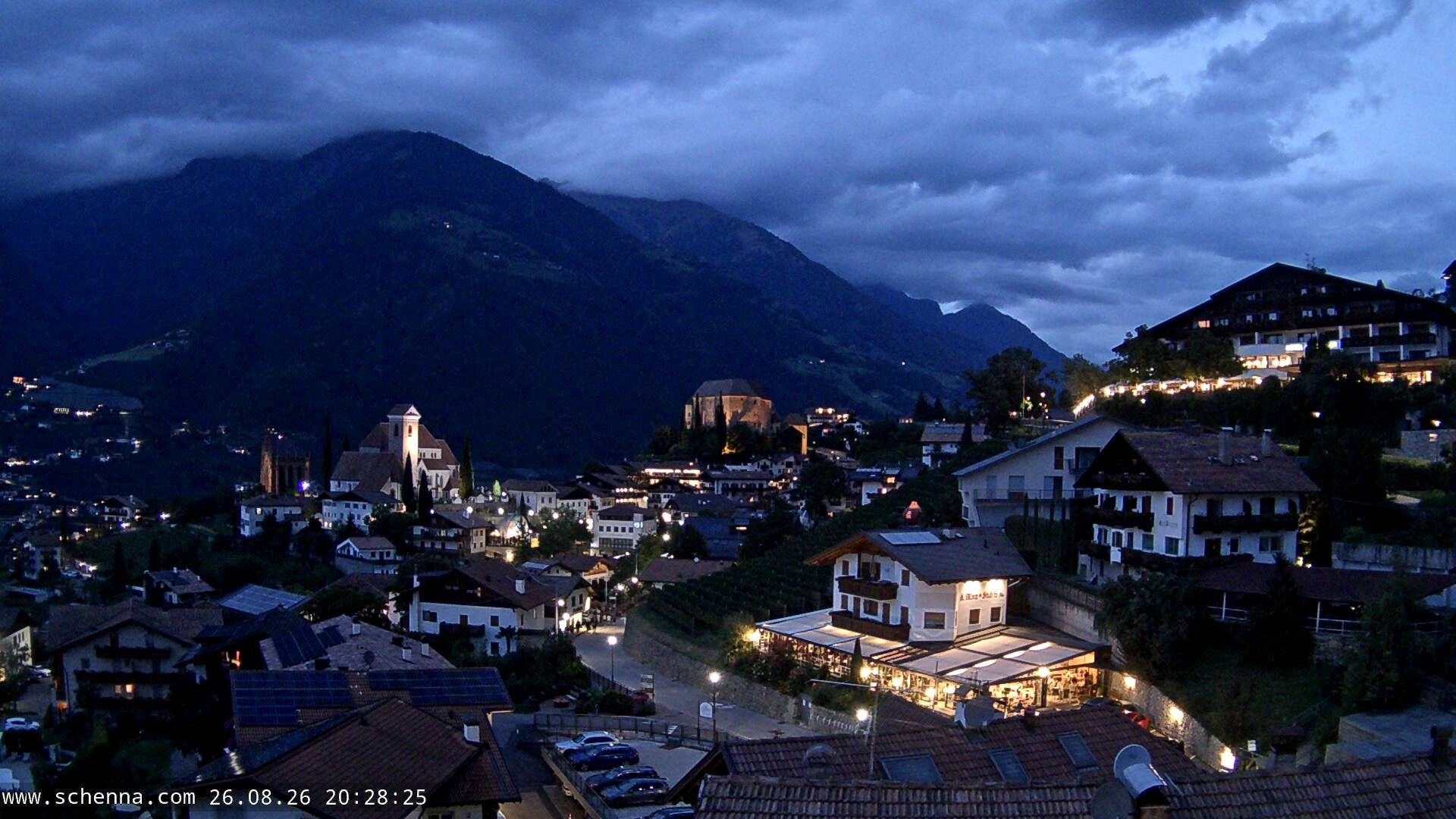 Traffic Cam Schenna - Scena: Resmairhof